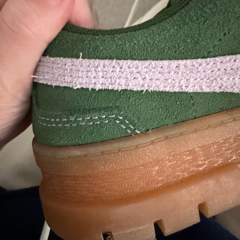 Puma x liberty mayze platform gumshoe sneaker embroidered floral green lilac ltd - Picture 10 of 17